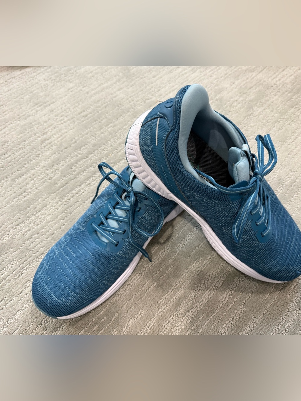 Orthofeet Yari Hands-Free Sneakers Blue Men’s 9 4E X-Wide Walking Shoes